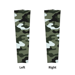 Camouflage UV Sun Protection Arm Sleeves Camo Skin Gardening Sleeves with Thumb Hole <b>Farm</b> Cooling Arm Sleeves - Product Image 2