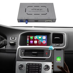 Joyeauto CarPlay sans fil <span class=keywords><strong>Android</strong></span> <span class=keywords><strong>Auto</strong></span> pour Volvo S60/XC60/V60/S80/V40 2014-2019 Écran <span class=keywords><strong>7</strong></span> pouces Plug&Play Boîte CarPlay MMI Lien miroir - Product Image 1