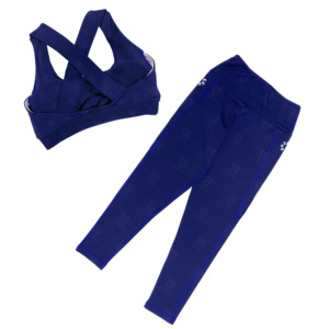 Ensemble de yoga unique pour femmes, 2 pièces, mode sportive, taille élastique, ensemble de yoga personnalisé en vente, ensemble de yoga fitness pour femmes - Product Image 2