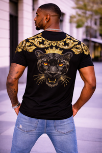 T-shirt noir oversize pour homme, ambiance estivale, respirant, séchage rapide, écologique, streetwear, décontracté, coupe classique, logo personnalisé - Product Image 4