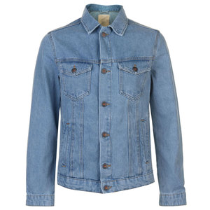 Chaqueta Vaquera de Mezclilla para Hombre, Talla Grande, Personalizada, Cuello Alto, Estilo Urbano, Último Diseño, Precio Económico, Superventas - Product Image 1