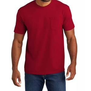 T-shirts unis respirants pour hommes, fabricant de t-shirts en coton et polyester, vente en gros de t-shirts d'été pour hommes à col rond, couleur jaune - Product Image 4