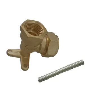 Plumbing Accessories Threaded Hexagon Brass Fitting for 300 Series Water Hose