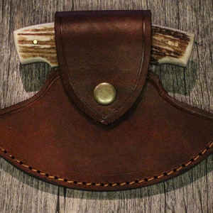Couteau à pizza professionnel en acier Damas de qualité supérieure, manche ergonomique en bois de cerf, outil de cuisine durable de qualité industrielle, parfait - Product Image 6