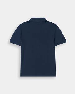 Polo de manga corta para hombre con cuello de cremallera, tejido de punto liso, antipilling, solapa de color en contraste, camiseta OEM al por mayor - Product Image 3
