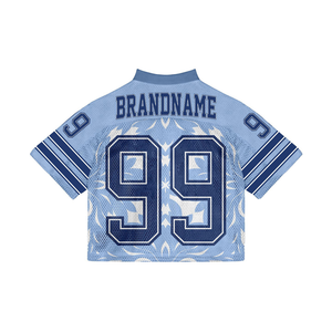 Camiseta de la Liga de Rugby para Hombre, Camiseta Deportiva Resistente con Tecnología de Absorción de Sudor y Diseño con Cuello en V - Product Image 4