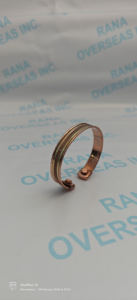 Pulsera Magnética de Cobre de Alta Calidad al por Mayor, Diseño Unisex para Alivio de Artritis, Dolor Articular y Equilibrio Energético - Product Image 4