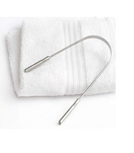 Limpiador de Lengua Profesional de Alta Calidad para Adultos, Raspador de Lengua de Acero Inoxidable, Eliminador de Mal Aliento - Product Image 1