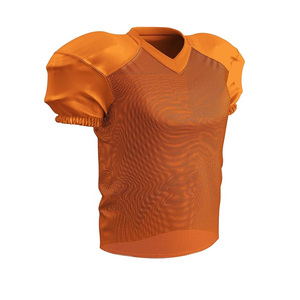 Maillot de football américain en mesh unisexe, personnalisable avec nom d'équipe, impression numérique, manches courtes, coupe ample, pour adultes, fournisseur OEM ODM - Product Image 1