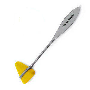 Marteau de réflexes Taylor jaune de 7,5 pouces, instrument médical chirurgical en acier inoxydable de qualité allemande pour diagnostic neurologique - Product Image 4