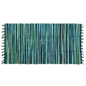 Alfombrilla para el suelo, decoración para sala de estar, alfombra de cuero reciclado para interior y exterior, proveedor indio, decoración del hogar, alfombra de cuero reciclado - Product Image 6