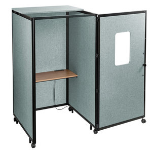 แท่นวางโทรศัพท์กันเสียงสำหรับใช้ในสำนักงานพื้นที่ประชุมห้องสมุด - Product Image 3