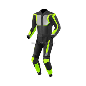 Combinaisons de moto pour hommes NOORX SPORTS, respirantes, coupe-vent, séchage rapide, en cuir, manches longues, pour la course automobile en hiver - Product Image 5