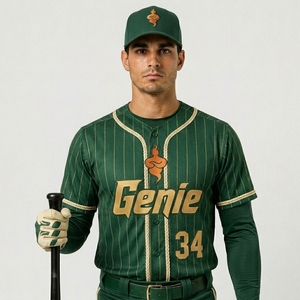 Conçu avec un matériau polyester à séchage rapide, construction respirante, uniforme de baseball personnalisé, vêtements de compétition, uniforme de baseball - Product Image 5
