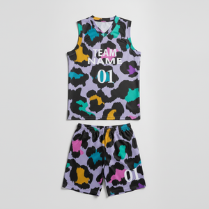 Uniformes de baloncesto personalizados OEM, conjunto de ropa deportiva de baloncesto con sublimación impresa para hombre, camiseta de equipo en blanco. - Product Image 5