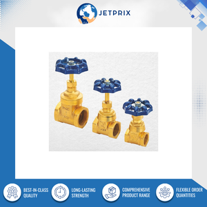 Vanne à opercule en laiton robuste Jetprix International – Qualité supérieure, économique pour les systèmes d'huile, d'eau, de chauffage central et de refroidissement - Product Image 2