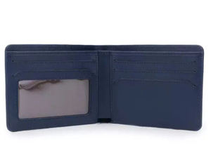 Portefeuille en cuir véritable pour homme, porte-billets fin, pince à billets, organisateur d'argent, vente en gros, qualité supérieure, portefeuilles personnalisables pour homme - Product Image 6