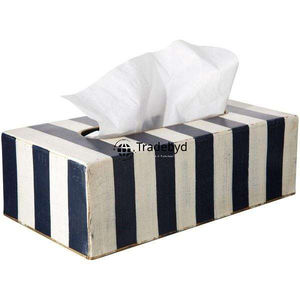 Porte-mouchoirs et boîte décorative de luxe faits à la main en os incrusté, écologiques et design, accessoire de maison Tradebyd - Product Image 1