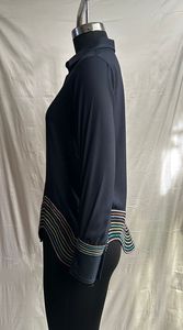 Chemise/Top tendance et élégante pour femmes, coupe ample, look professionnel, achat direct auprès du fournisseur à prix abordable - Product Image 2