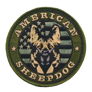 Custom Embroidered Iron-On Applique Patches with PVC Canvas Material for Clothing and Bags - Product Image 4