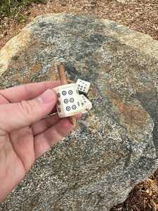 Handmade Eco-Friendly Bone <b>Dice</b> Set Modern Gaming Accessories - Product Image 4
