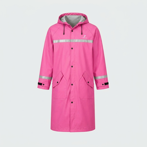 Chaqueta Impermeable Unisex de Moda para Invierno, con Cuello Alto y Cremallera, Ligera para Uso en Exteriores, de Secado Rápido y Transpirable - Product Image 1