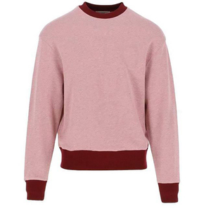 เสื้อสเวตเตอร์คอกลมสีชมพู ทรงปกติ สีพื้น ผ้าถัก ใส่ได้ทั้งชายและหญิง สไตล์ลำลอง สำหรับฤดูใบไม้ร่วง - Product Image 1