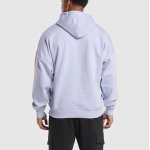 2025 Latest Design Men Pullover Hoodie Direct Factory Supplier Regular Fit Soft <b>Fabric</b> Made Hoodies For Men's - Product Image 2