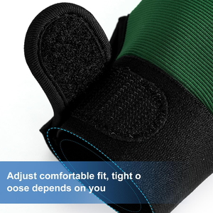 2026 Custom Logo And Color Polyester Garden <b>Gloves</b> For Adults Thorn-Proof Simple Design Quality Leather Material - Product Image 6