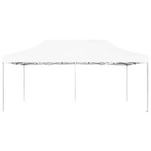 Tenda per Feste con Telaio in Lega di Alluminio Bianco, Tessuto Oxford con Rivestimento in PVC per Matrimoni ed Eventi - Product Image 2