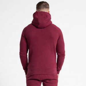 Chándal Deportivo para Hombre, Color Borgoña, Corte Ajustado, con Logotipo Personalizado, Fabricado por Hawk Eye Sports (Verificado por PayPal) - Product Image 3