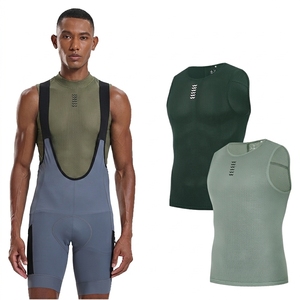Maillot de cyclisme personnalisé pour homme à manches courtes en Spandex et Polyester, anti-transpiration, séchage rapide, léger, vêtement de sport pour vélo, sous-vêtement de cyclisme - Product Image 2