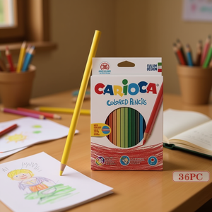 Matite Colorate Carioca 36 Colori Design Italiano Materiali Artistici - Product Image 3