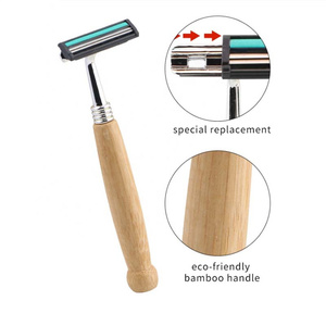 Maquinilla de Afeitar Profesional de Silicona Antideslizante con Mango Recto, Maquinilla de Afeitar Manual de Acero Inoxidable, Productos de Cuidado Personal - Product Image 4