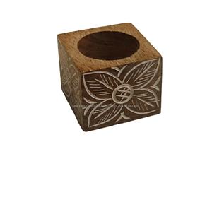 Anneaux de serviette décoratifs en résine de luxe pour des tables élégantes, des mariages, des fêtes et des événements spéciaux - Product Image 1