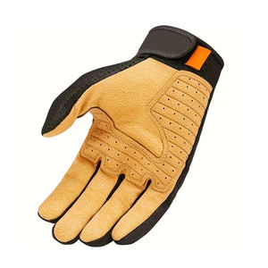 Guantes de Motociclismo Impermeables de la Mejor Calidad, de Cuero Genuino, Dedos Completos, Duraderos, para Carreras - Product Image 2