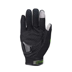 Gants de moto unisexes en cuir véritable, compatibles écran tactile, à doigts complets, anti-humidité, séchage rapide, extensibles, pour l'été, modèle Alpha - Product Image 6