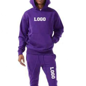 High Quality Flare Stacked Sweat Suit 100% Cotton Slim Fit Tracksuit Street Wear Tracksuit for <b>Men</b> tracksuit for <b>man</b> 100% cotton - Product Image 2