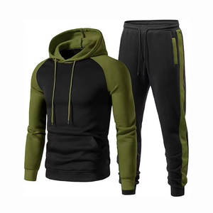 Survêtement d'entraînement personnalisé OEM 2025 pour homme, respirant, 100 % polyester, col montant, demi-fermeture éclair, manches longues - Product Image 3