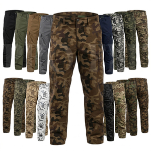 Hot Selling Custom Camouflage <b>Cargo</b> <b>Pants</b> Multi Pocket Outdoor Workwear Knee Protective Durable Heavy Weight <b>Pants</b> for <b>Men</b> - Product Image 1