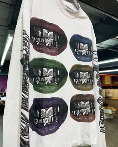 Sweat-shirt thermique pour homme à manches longues, coupe ample et régulière, séchage rapide, écologique, avec motif graphique vintage sportif sérigraphié sur tissu tissé uni - Product Image 2