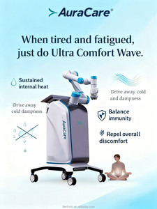 AuraCare Robot de Masaje Confiable C-THERMALWAVE, Aparato de Masaje por Ondas Acústicas para Reparación/Regeneración de Tejidos Corporales, Enchufable y Seguro - Product Image 6