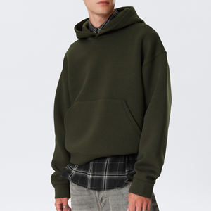 Sudaderas con Capucha Extra Grandes para Hombre, Ropa Casual Urbana en Felpa 100% Algodón con Acabado Limpio para Producción de Ropa OEM de Marca Privada - Product Image 3