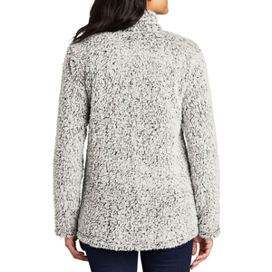 Premium Women’s <b>Teddy</b> <b>Fleece</b> <b>Jacket</b> Custom Embroidery Logo Stand Collar Winter Fashion Wear - Product Image 6