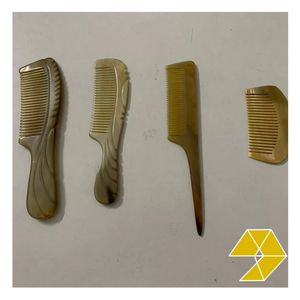 Peine de Cuerno de Búfalo Hecho a Mano, Peine de Cuerno Natural para el Cuidado del Cabello y la Barba, Antiestático, Accesorio de Cabello de Lujo - Product Image 3