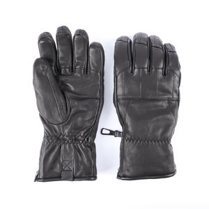 Leather Wrist Length <b>Gloves</b> Thermal Unlined Sporty Style For Outdoor Winter Use - Product Image 1