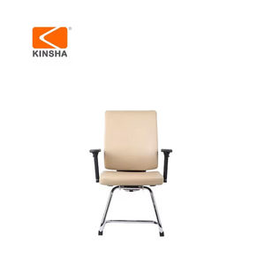เก้าอี้สำนักงานหนังรุ่น VTP-04 ยี่ห้อ KINSHA ดีไซน์ทันสมัย พร้อมฐานโครเมียมแบบคานยื่น ลดราคาพิเศษ - Product Image 2
