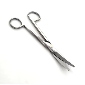 กรรไกรผ่าตัดแบบพรีเมียม ใบมีดตรงและโค้ง ปลายแหลมและปลายทู่ ผลิตจากสแตนเลสสตีล ได้รับมาตรฐาน CE ISO - Product Image 4