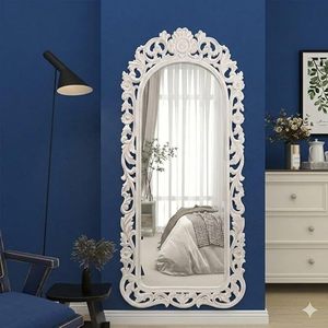 Espejo de Pared de Madera Hecho a Mano con Marco Personalizable, Grosor de 5.0 mm, Uso sin Electricidad, para Decoración de Sala de Estar y Dormitorio - Product Image 3
