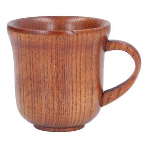 Tasses à bière en bois de qualité supérieure, design élégant, écologiques, étanches, durables, naturelles, pour lait, café, thé, avec soucoupes, à prix abordable - Product Image 3